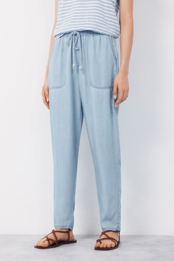 Pantalones Fluidos Tencel