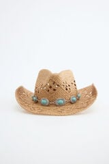 Slowlove Sombrero cowboy Marr&oacute;n