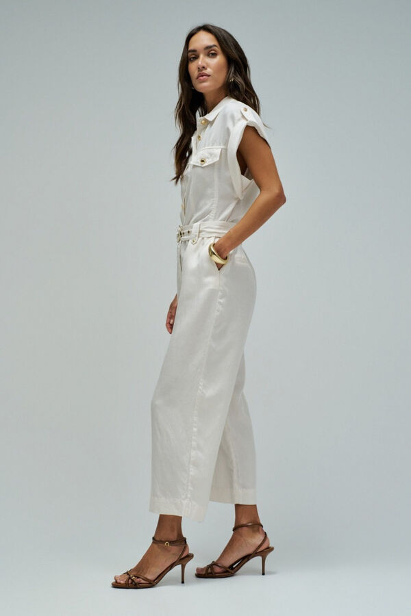 Salsa Jeans Denim jumpsuit Beige