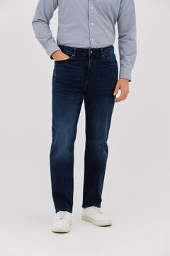 Cortefiel Classic fit jeans Turquoise