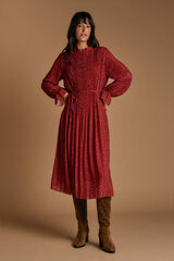 Polín Et Moi Vestido de bolinhas granada Granada