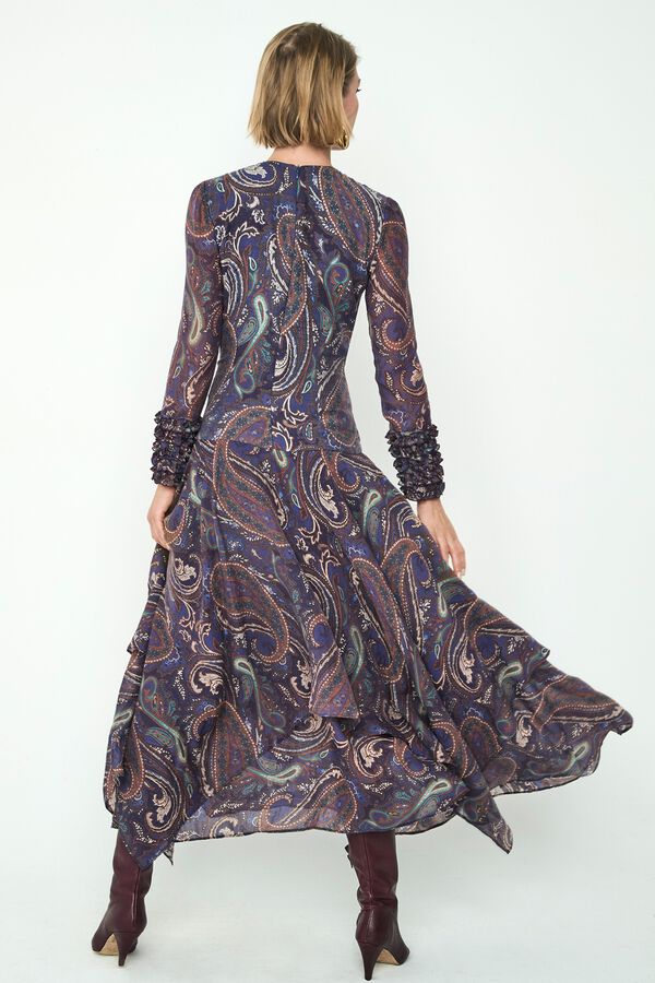 Panambi Vestido estampado Jony Roxo