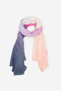 Cortefiel Ombré scarf Purple