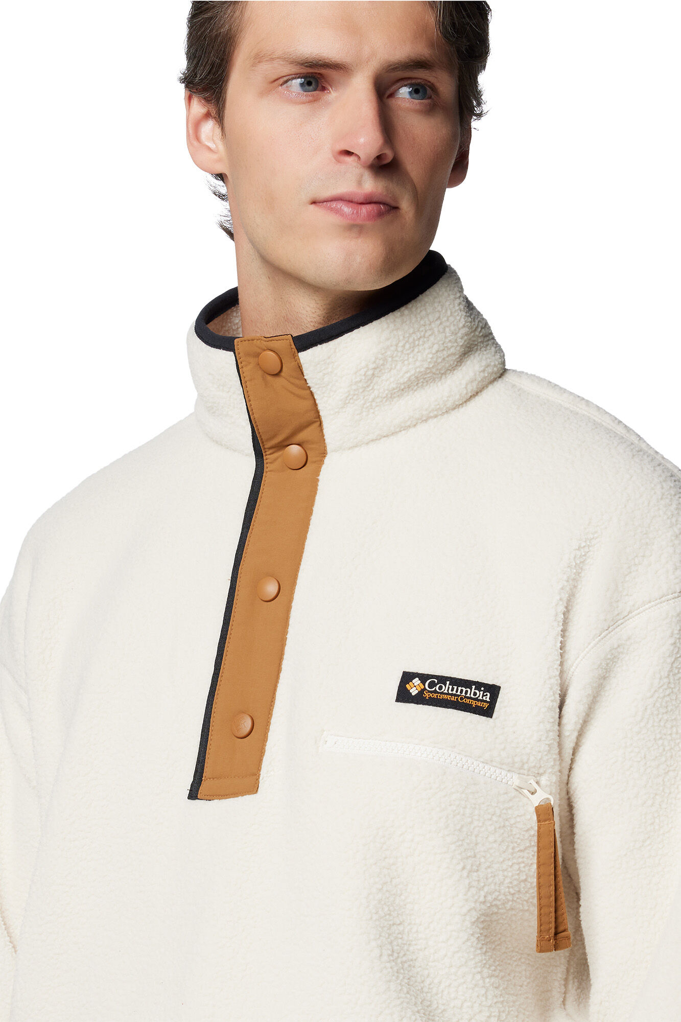 Forro polar con corchetes Columbia Helvetia II para hombre Polares de hombre Cortefiel