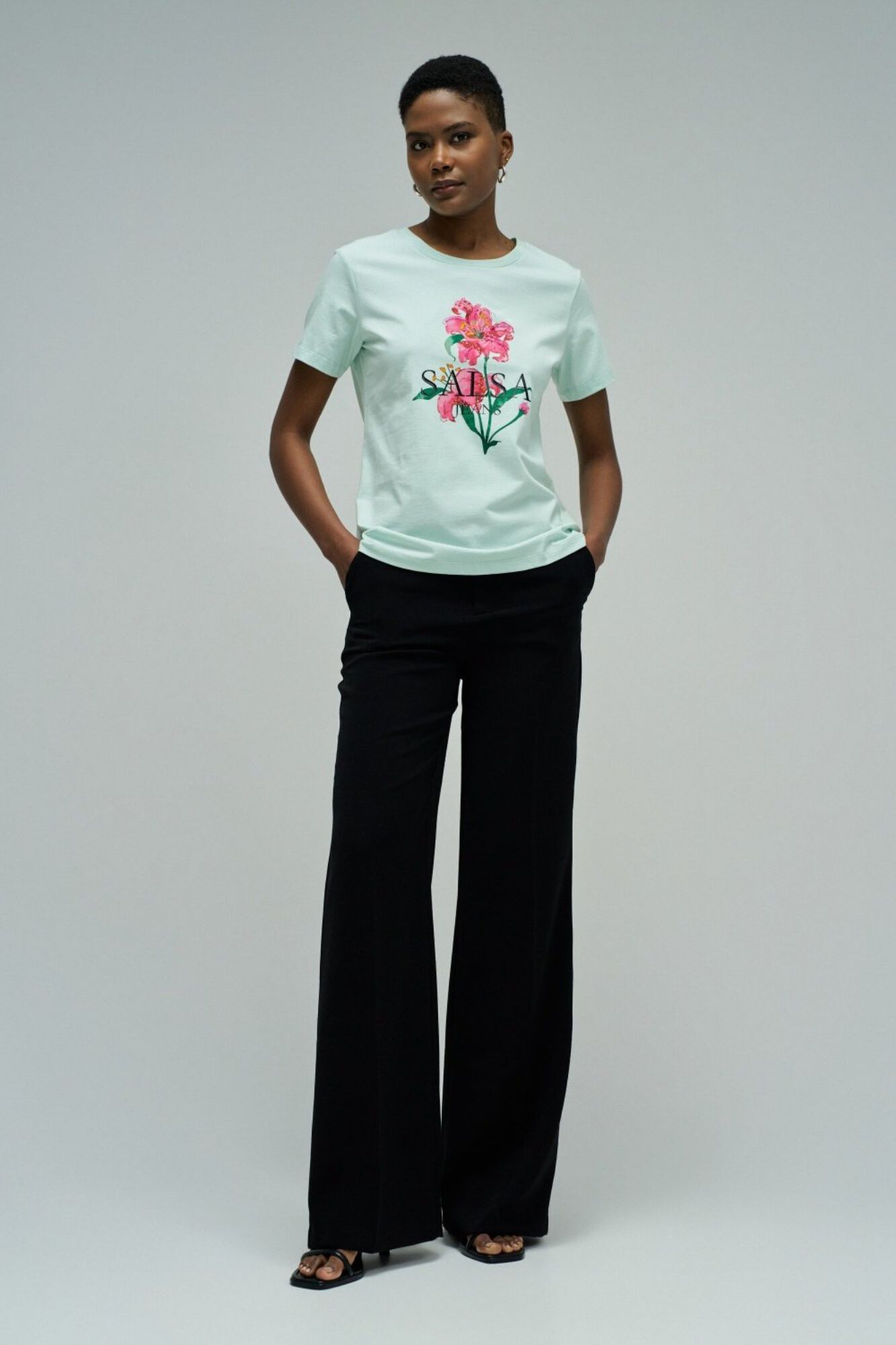 Salsa Jeans T-shirt estampada com logo