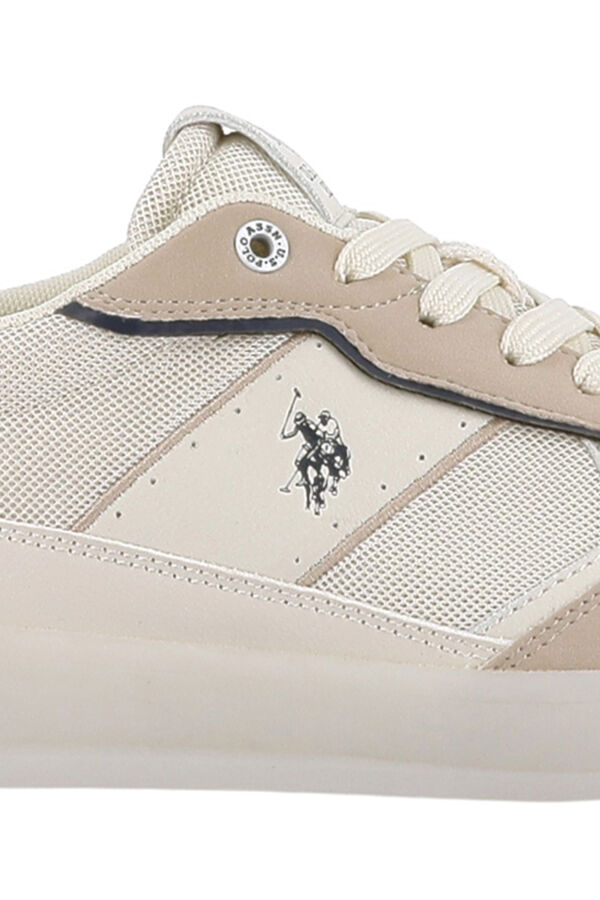 Us Polo Cal&ccedil;ado casual de homem Branco