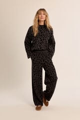 Molly Bracken Camisola com estampado Cinzento
