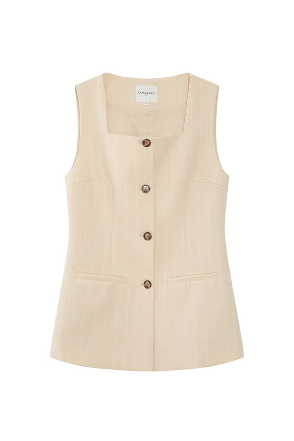 Grace & Mila Colete Vico Amarelo