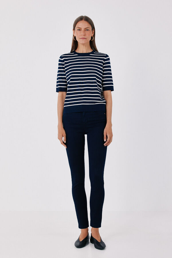 Cortefiel Jeans Sensational Pitillo Azul