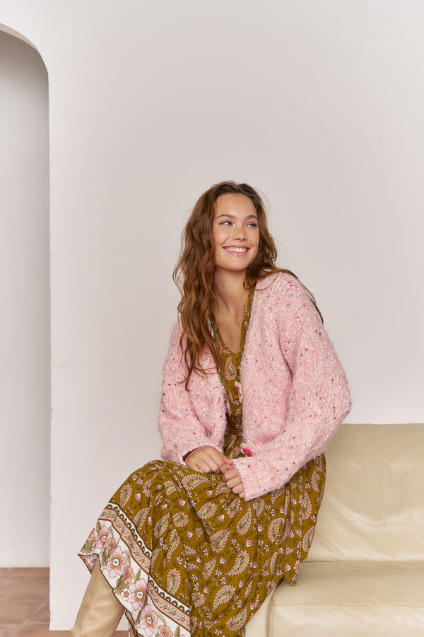 Jaase Casaco de malha de malha Subiu