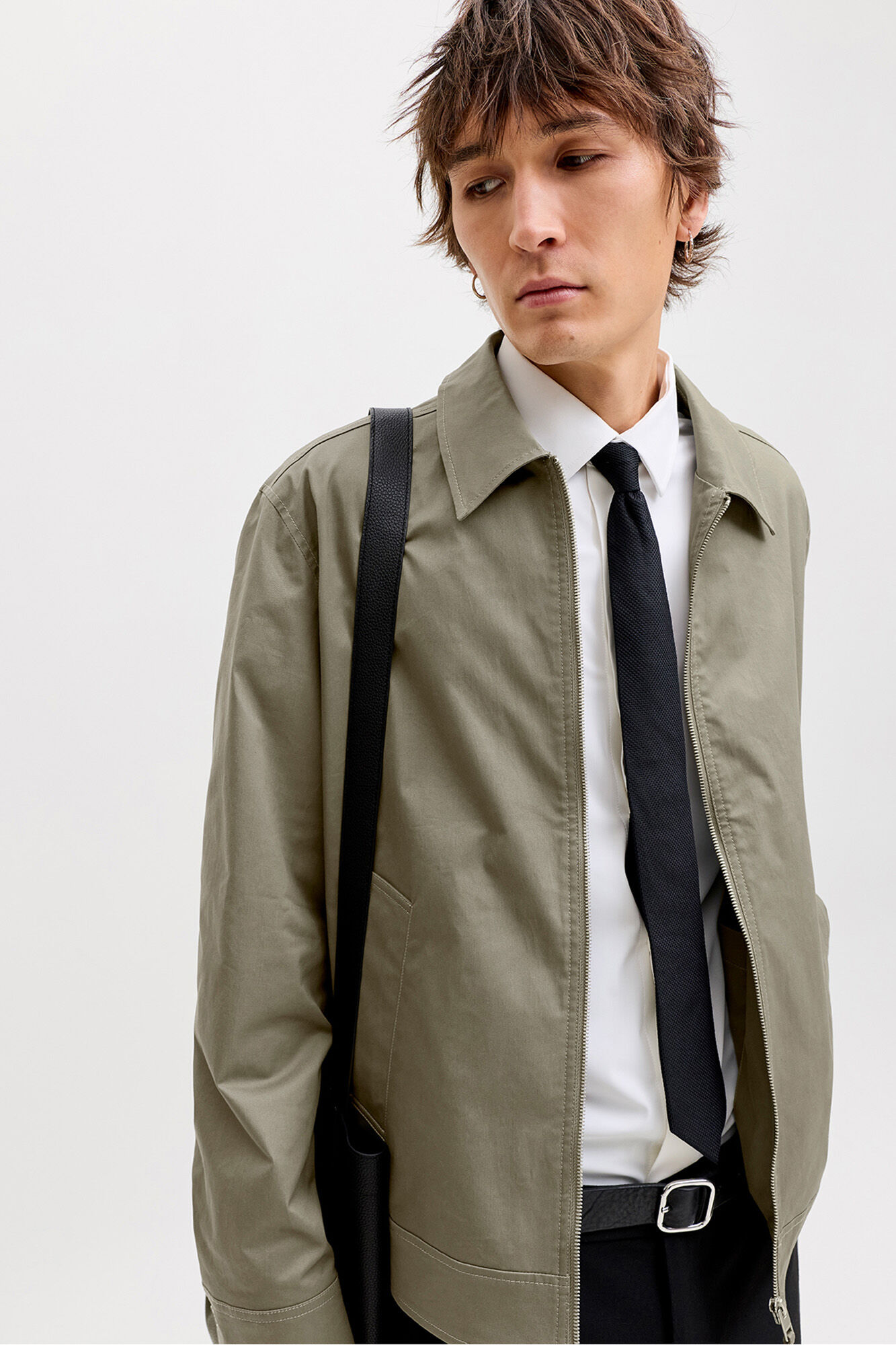 Jack & Jones Chaqueta corta de tejido plano
