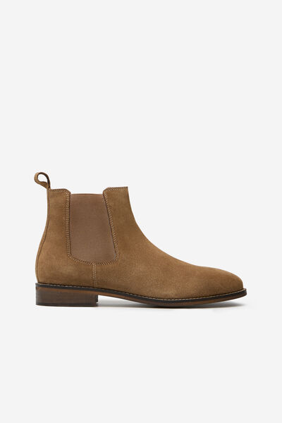 Cortefiel Basic Chelsea boot  Brown