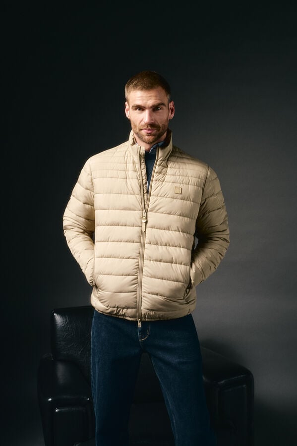 OOTO Blusão acolchoado ultralight Tostado