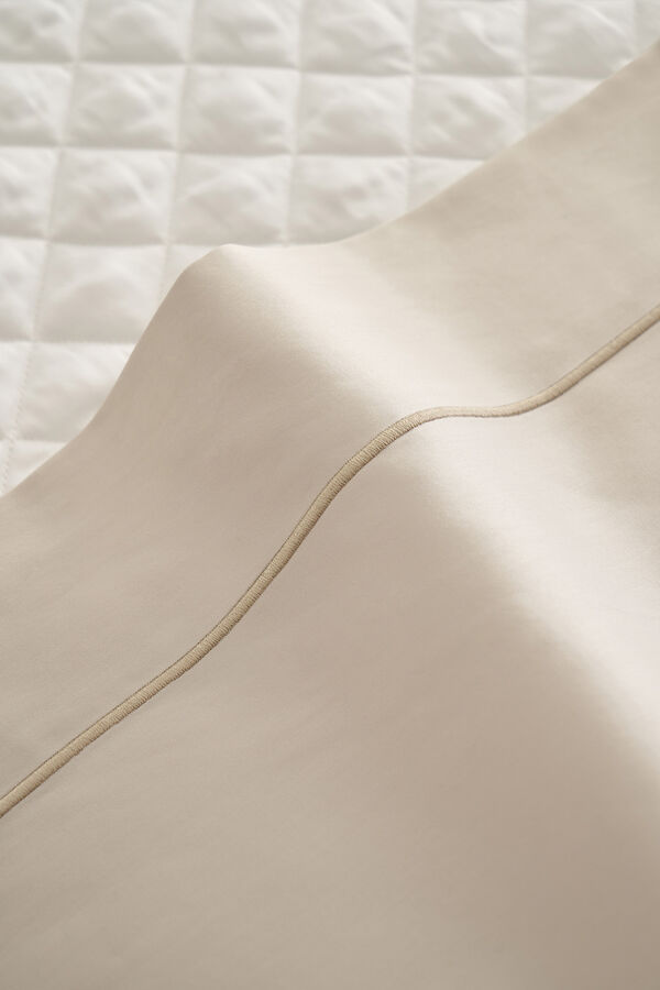 Cortefiel New York Beige Bedsheet Set cama 180-200 cm Beige