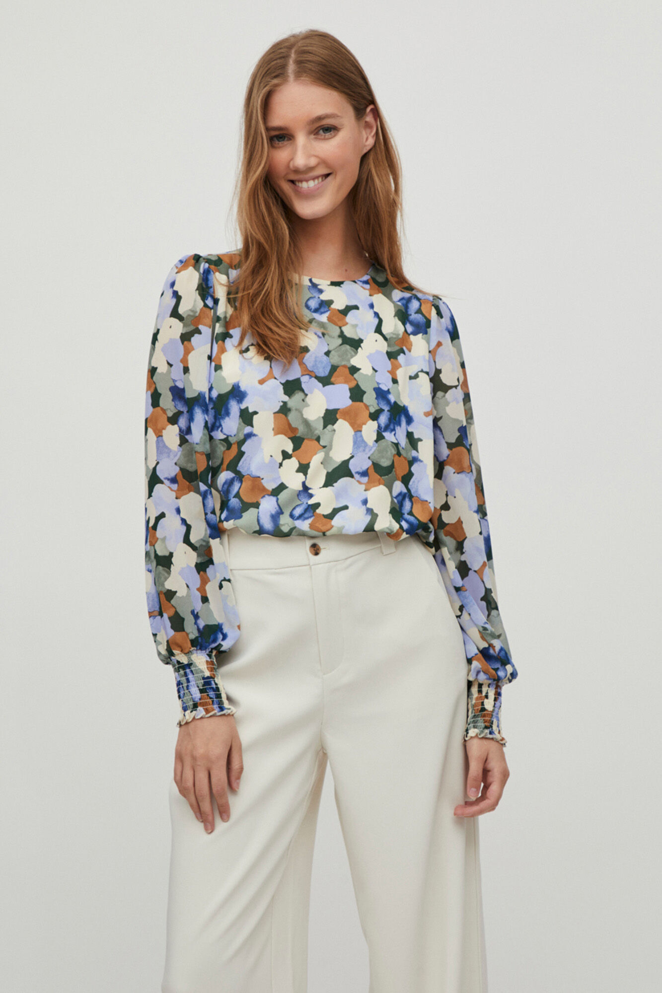 Cortefiel camisa blanca mujer discount