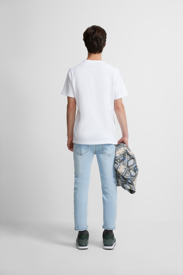 Silbon T-shirt silbon minilogo Branco