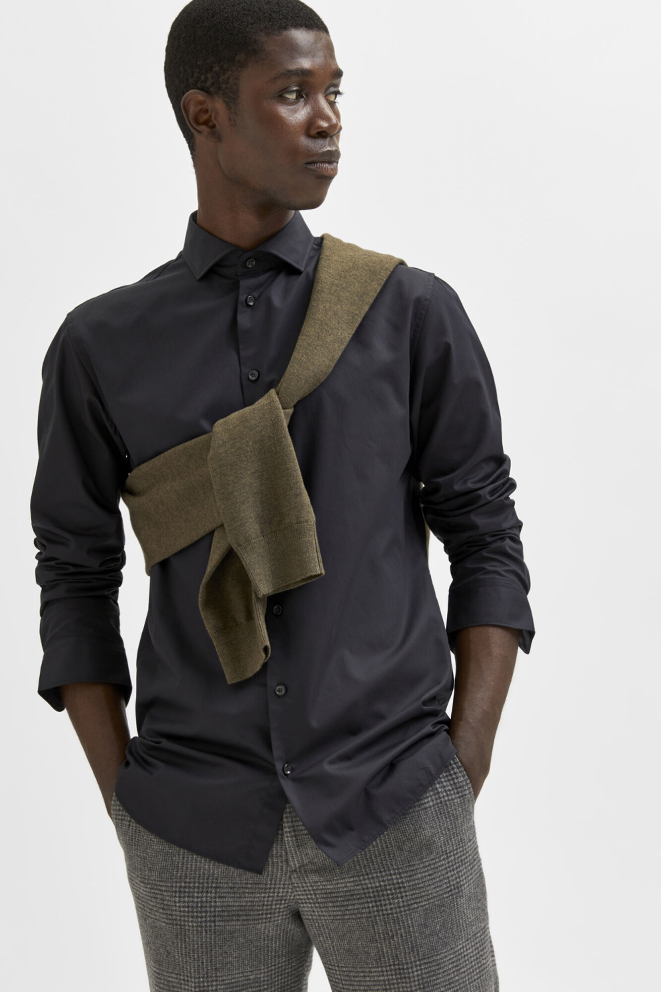 100 cotton dress shirt shop