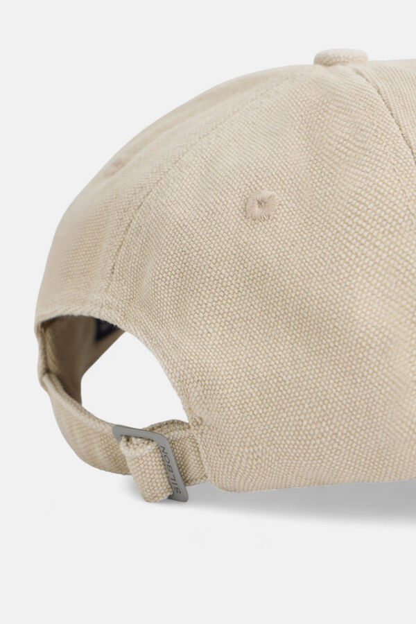 Silbon Gorra raquetas bordadas Beige