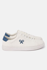 Silbon Zapatilla silbon clasica blanca Azul marino