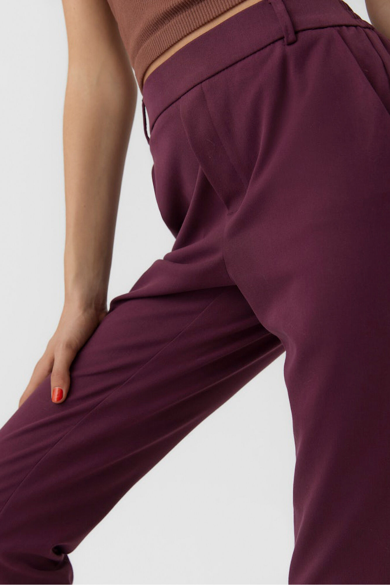 Vero Moda Cal&ccedil;as compridas retas 