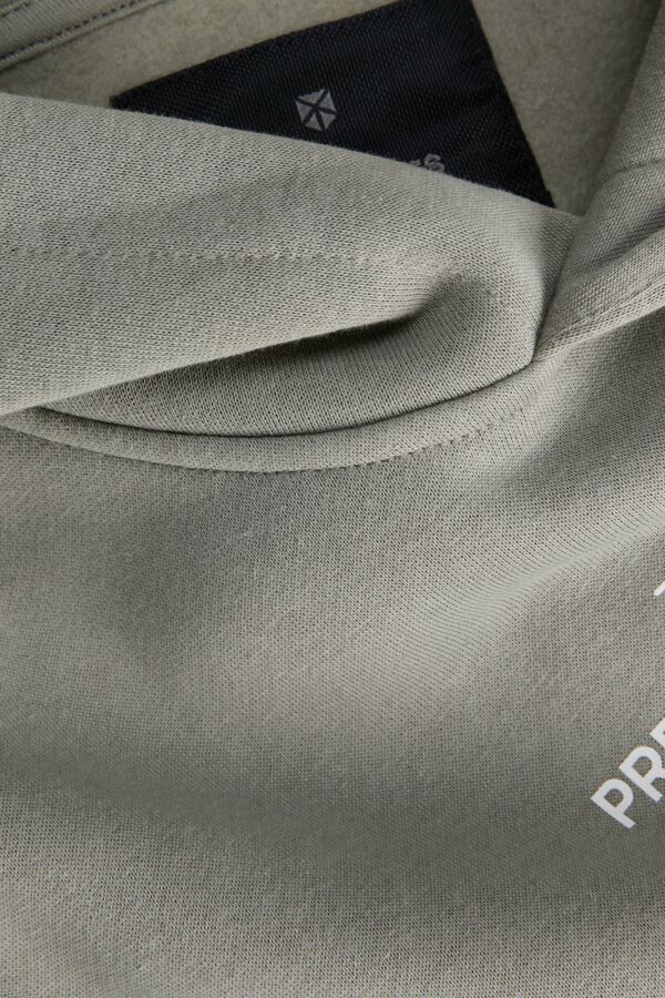 Jack & Jones Regular cotton sweatshirt Kaki