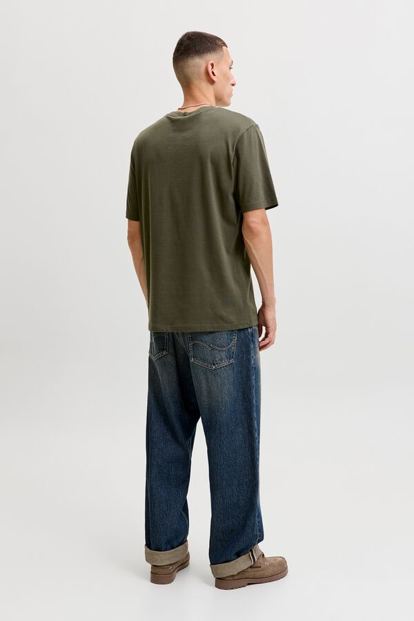Jack & Jones T-shirt estampado regular fit Verde
