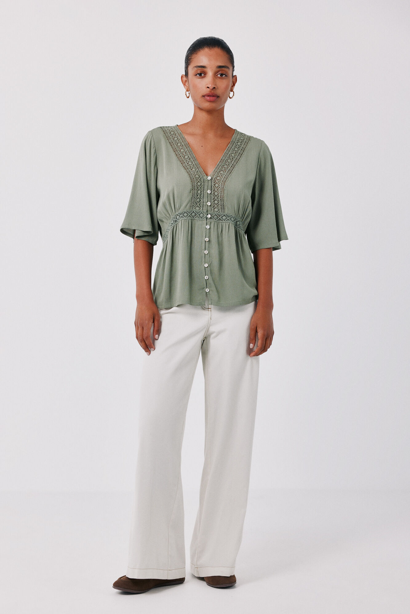 Cortefiel Lace blouse
