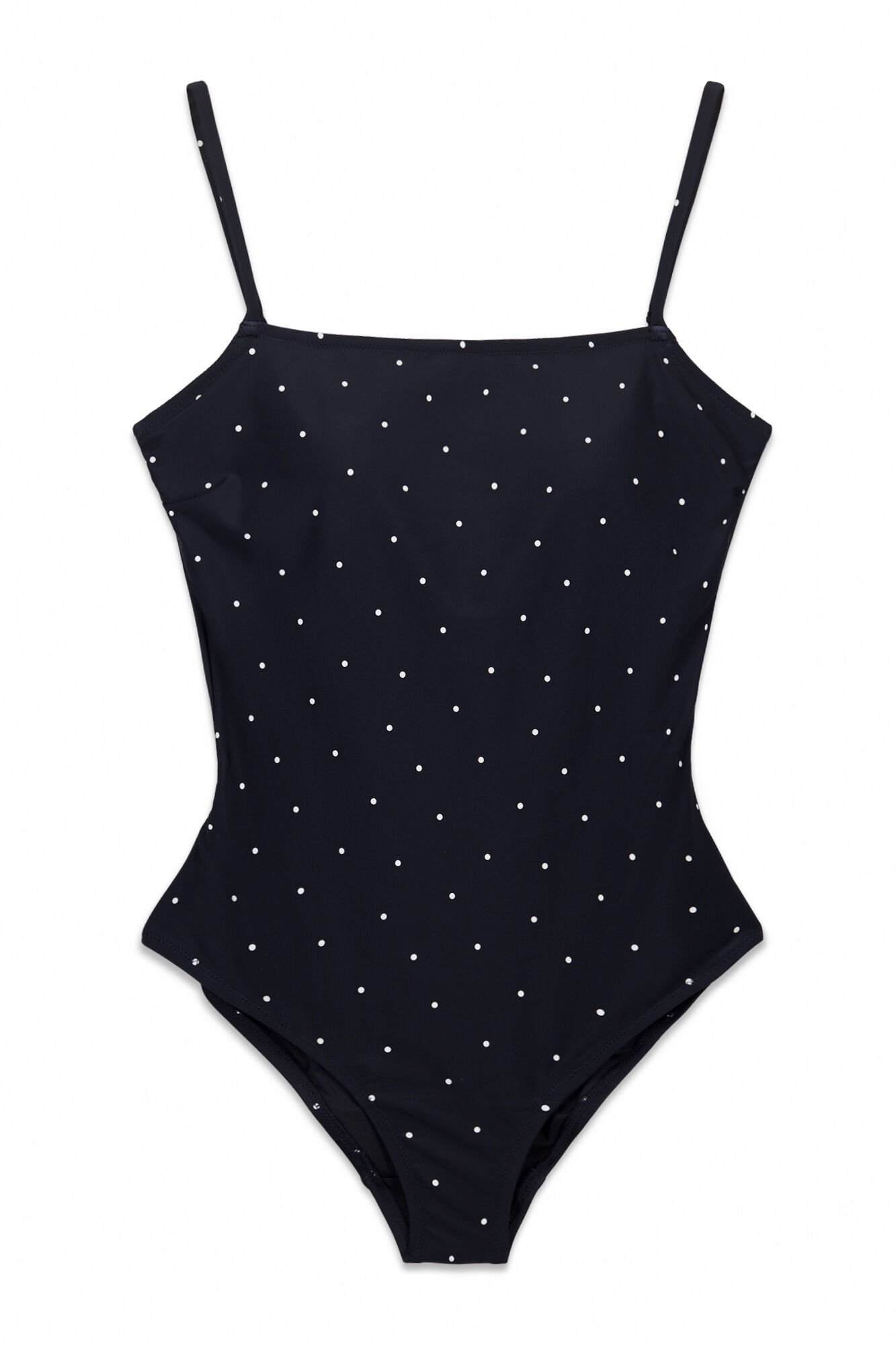 Cortefiel Square neck sculpting swimsuit