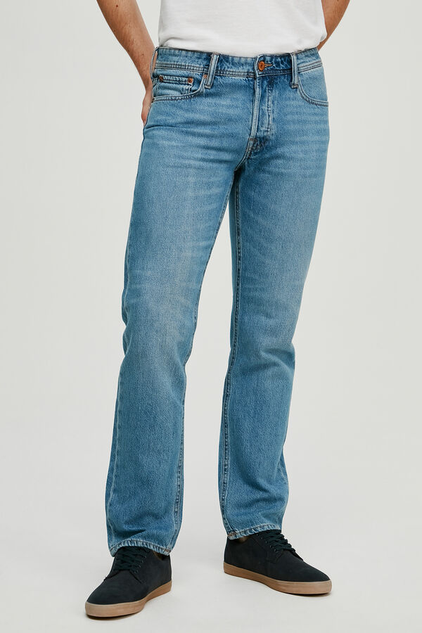 Cortefiel Comfort fit jeans Blue