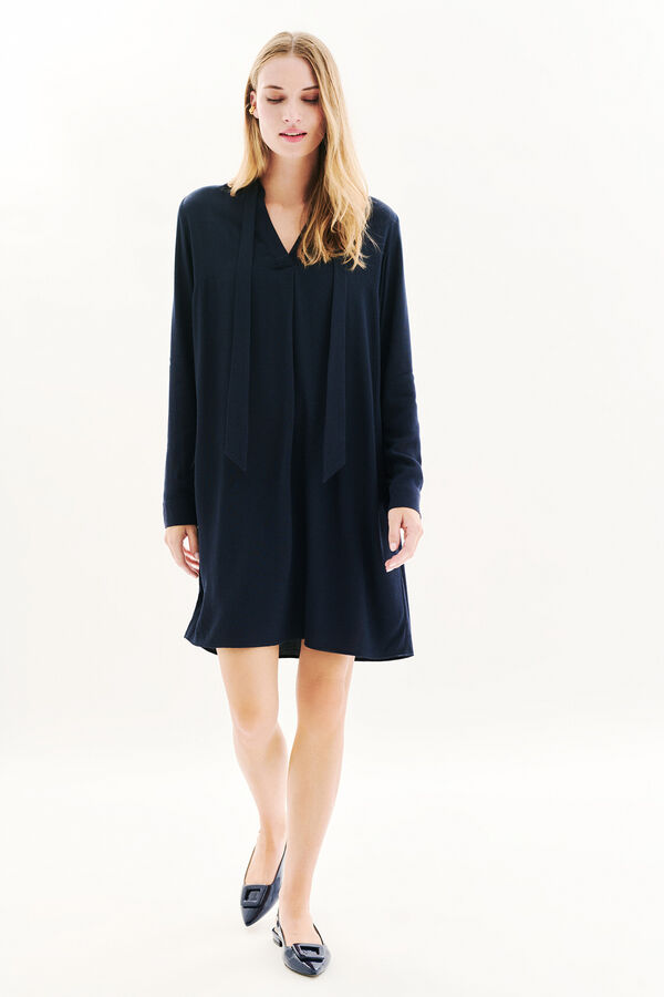 Caroll Vestido Romette Azul