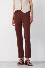 Cortefiel Jacquard Jeans SENSATIONAL Brown