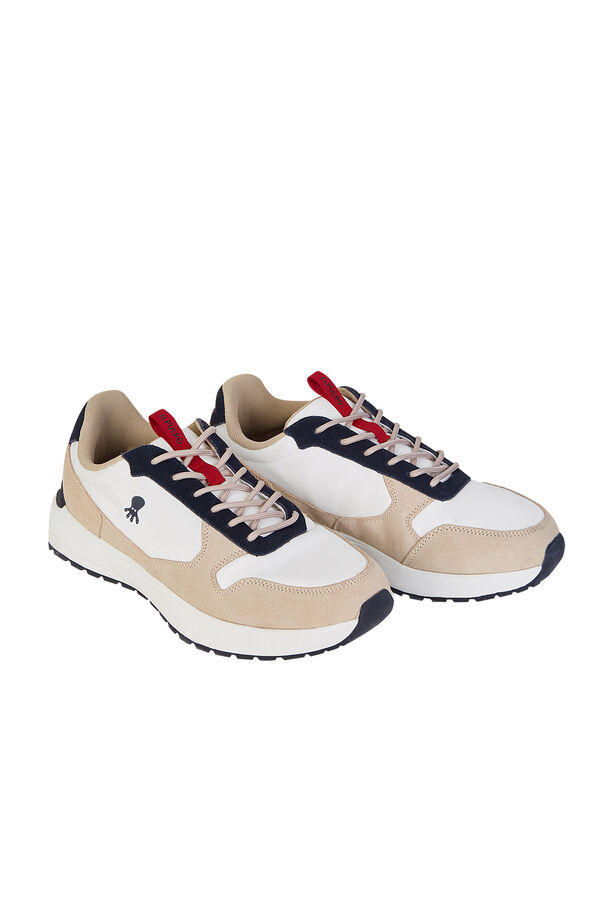 elPulpo Zapatilla retro nylon Arena