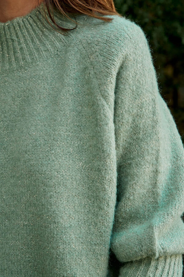 Cortefiel Knitted jumper Green