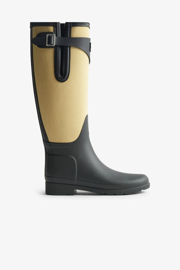 Hunter Bota refined tall canvas Negro
