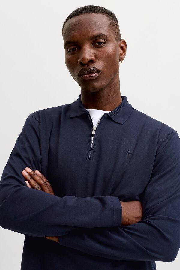 Jack & Jones Polo interlock regular fit Azul