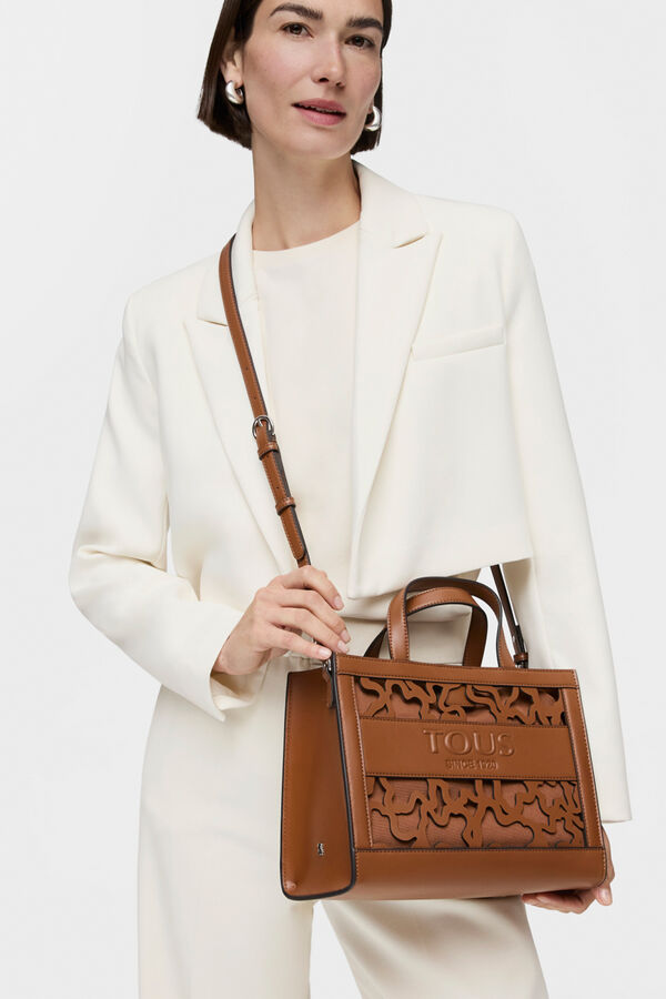 Tous Shopping mediano Amaya Kaos Shock marr&oacute;n Marr&oacute;n