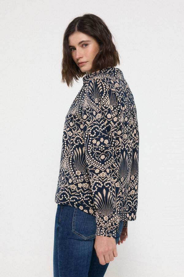 Vero Moda Camisa estampada Azul