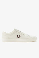 Fred Perry Tênis de couro básico Branco
