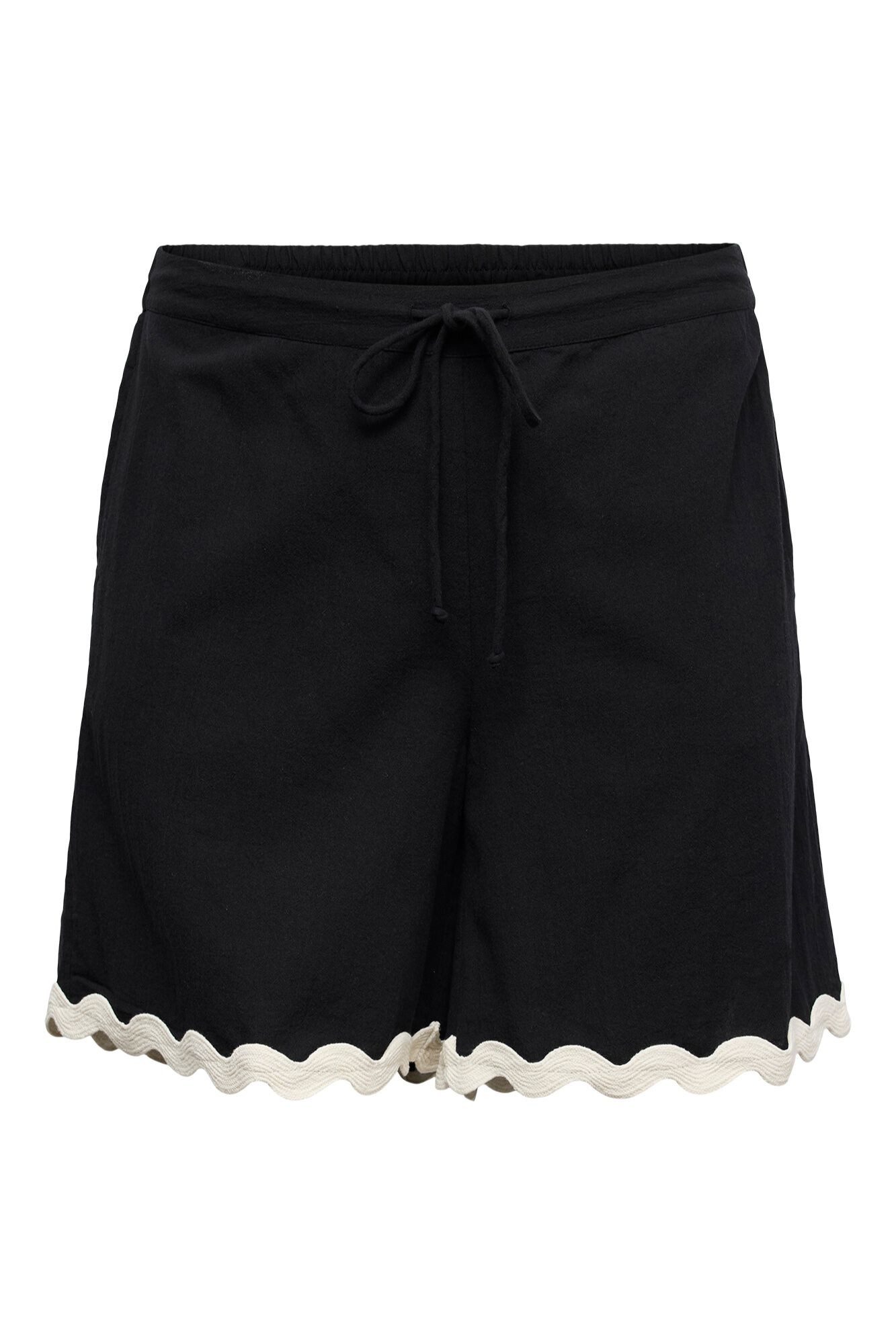 Vero Moda Curve Shorts com detalhes bordados tamanho grande