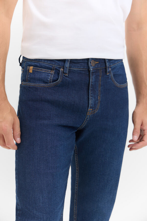 Cortefiel Jeans regular fit Azul