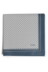 HUGO Pocket scarf Blue