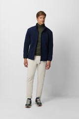 Silbon Forro polar clássico Azul