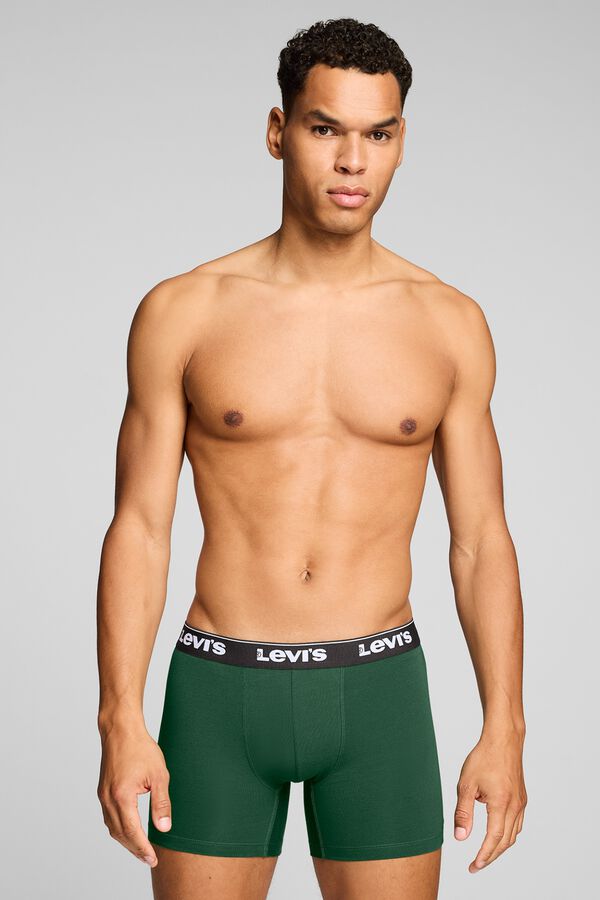 Levi's Boxer de homem da Levi's&reg; (pack de 3) Verde