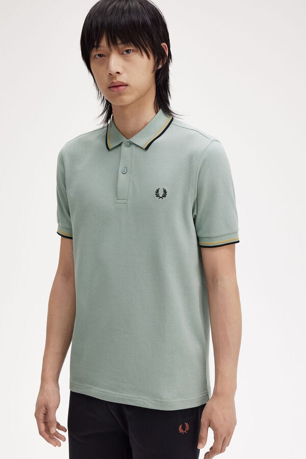 Fred Perry Polo con dos tonos Fred Perry Azul
