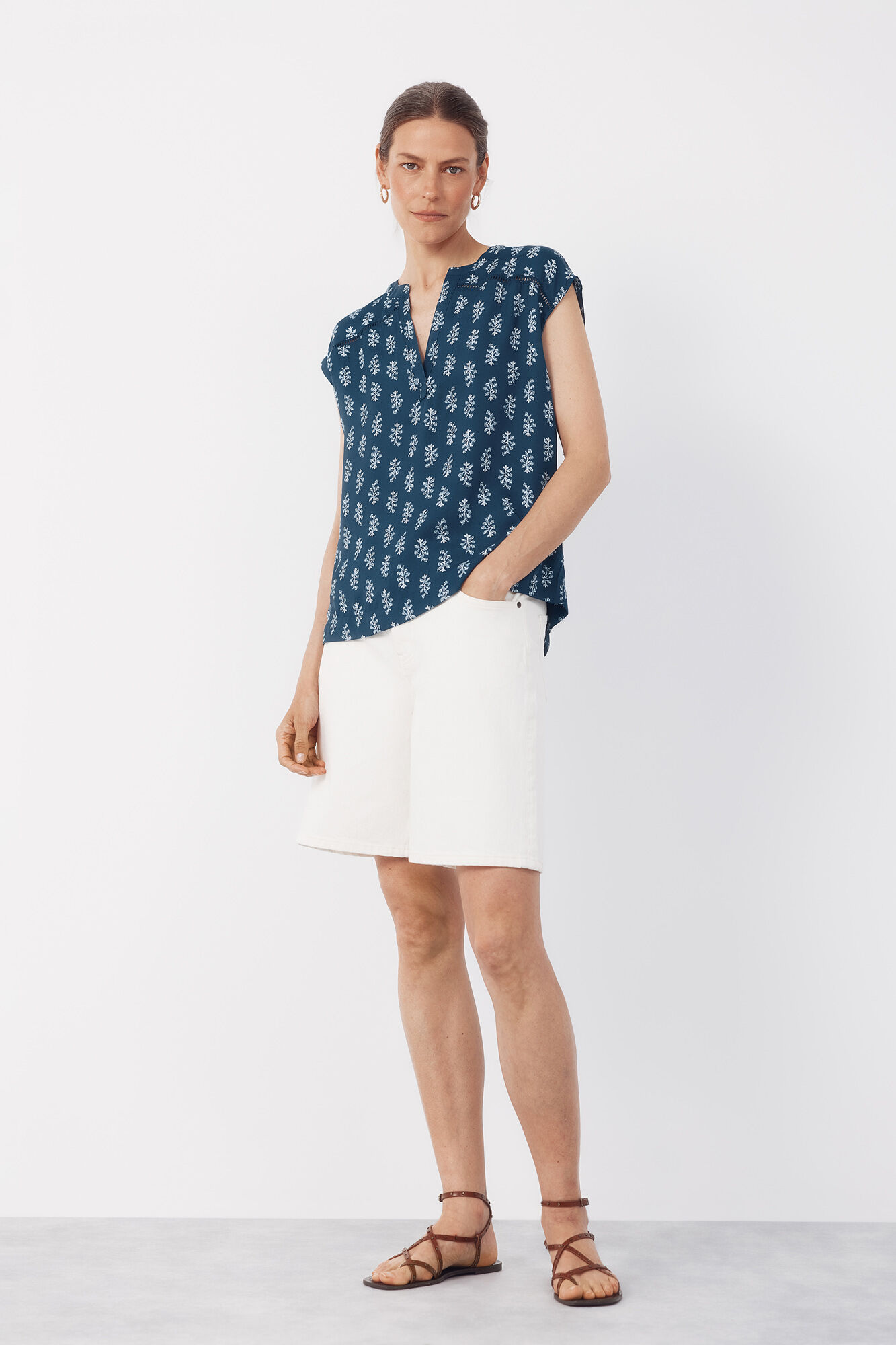 Cortefiel Blusa entred&oacute;s