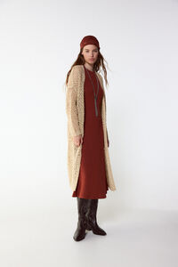 Slowlove Chaqueta punto cinta