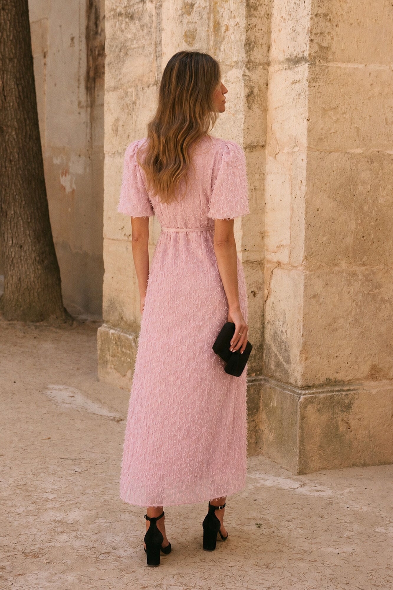 Pol&iacute;n Et Moi Vestido com n&oacute; Mariella