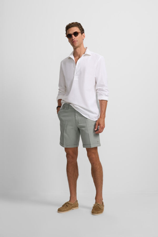 Silbon Bermudas cl&aacute;ssicas Verde