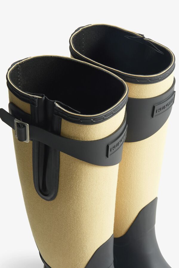 Hunter Bota refined tall canvas Negro