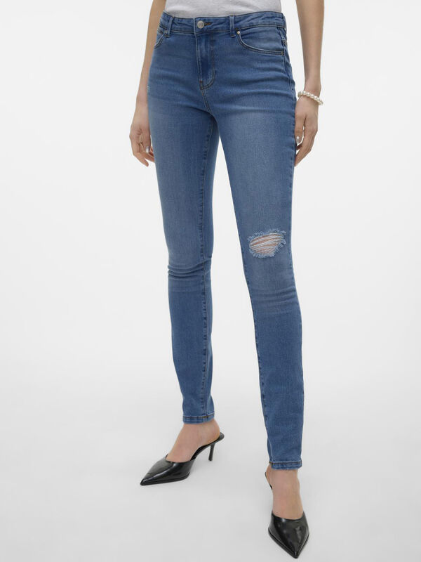 Cortefiel Skinny jeans Blue